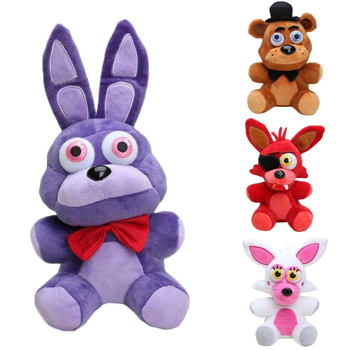 FNAF Nightmare Freddy Bear Foxy Bonnie Plush Toys Five Nights at