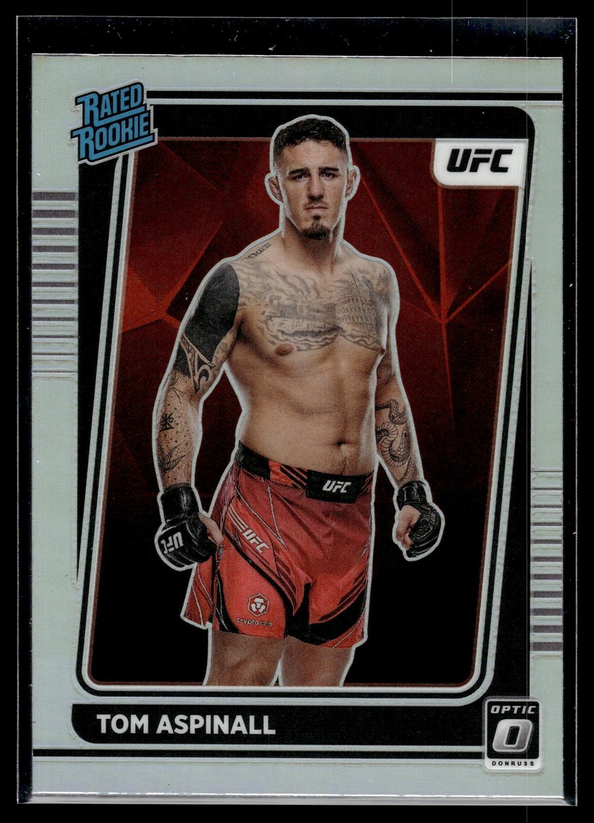 Tom Aspinall 2022 Panini Donruss Optic UFC Holo Silver Prizm