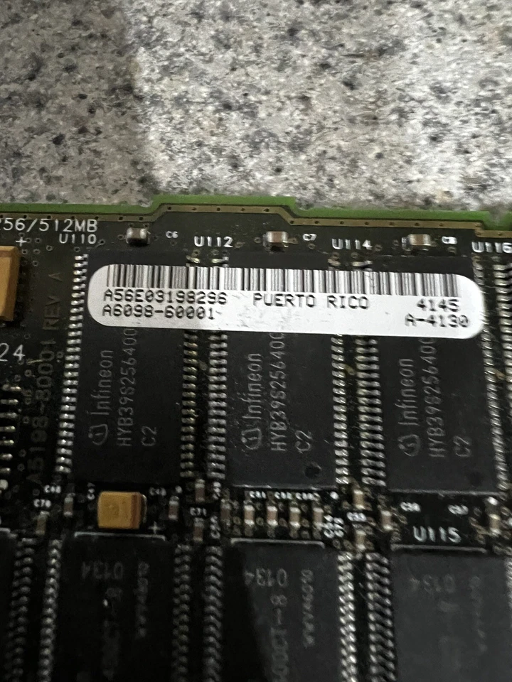 HP 9000 1GB 1X1GB DIMM (RP7410/RP8400) A6098-60101 - Image 3 of 3