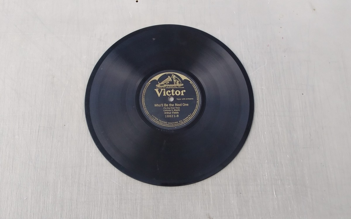 Henry Burr & Peerless Quartet 78rpm Single 10-inch Victor