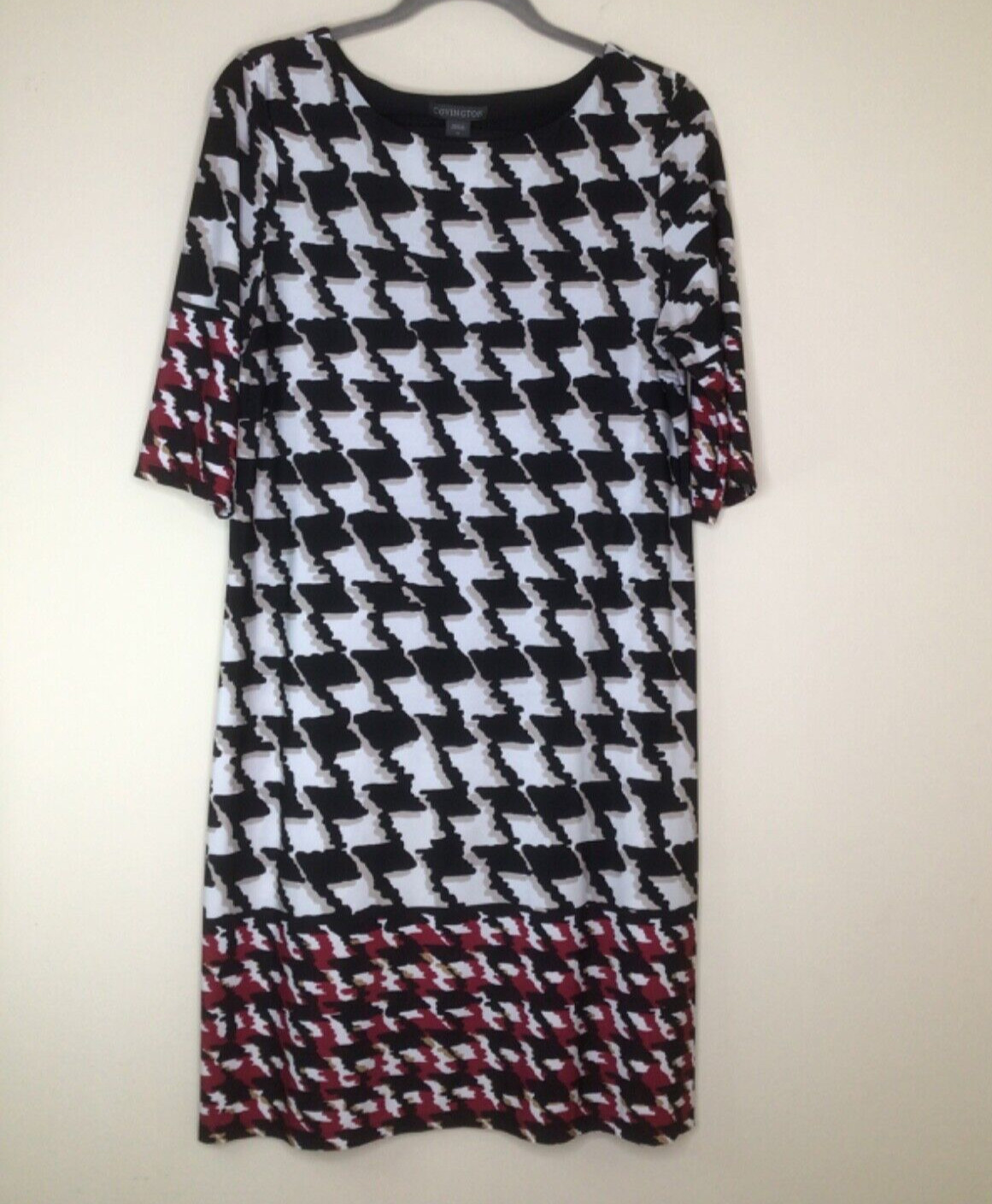 Covington Women's Medium Multicolor Shift Dress C… - image 3