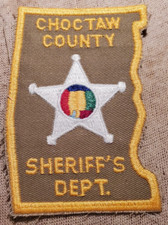 AL Choctaw County Alabama Sheriff Patch