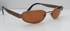 Vintage Stetson Tornado Gold Oval Metal Sunglasses FRAMES ONLY