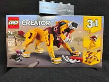 Lego 31112 2021 Creator Wild Lion 3 in 1 Ostrich Warthog Retired fun HTF