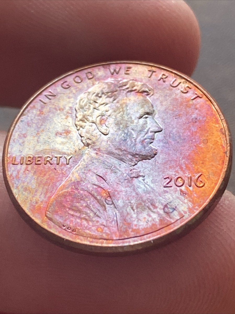 2016 P Lincoln Shield Cent Penny Actual Coin Beautiful Mesmerizing