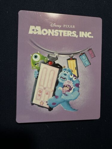 Monsters, Inc. (4K & Blu-ray, STEELBOOK) Pixar Disney (Rare, Out of Print) - Photo 1/5