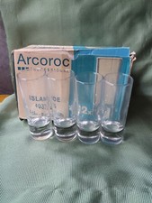  Set of  12 Islande Double Shot Glasses 6 cl Tall Shot Glasses (Part Box)