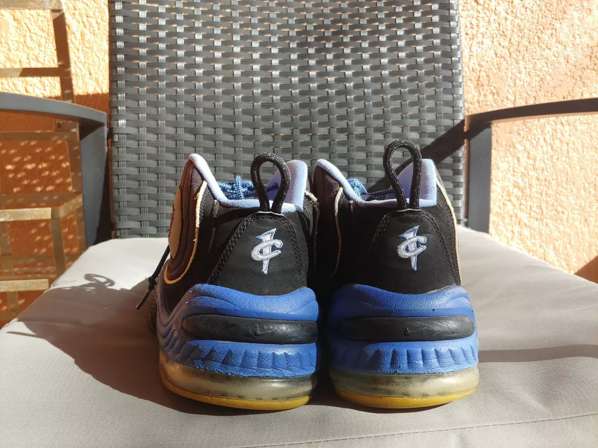 Nike Air Penny 2 II Varsity Royal Blue Black Size 11.5 12 Sneakers