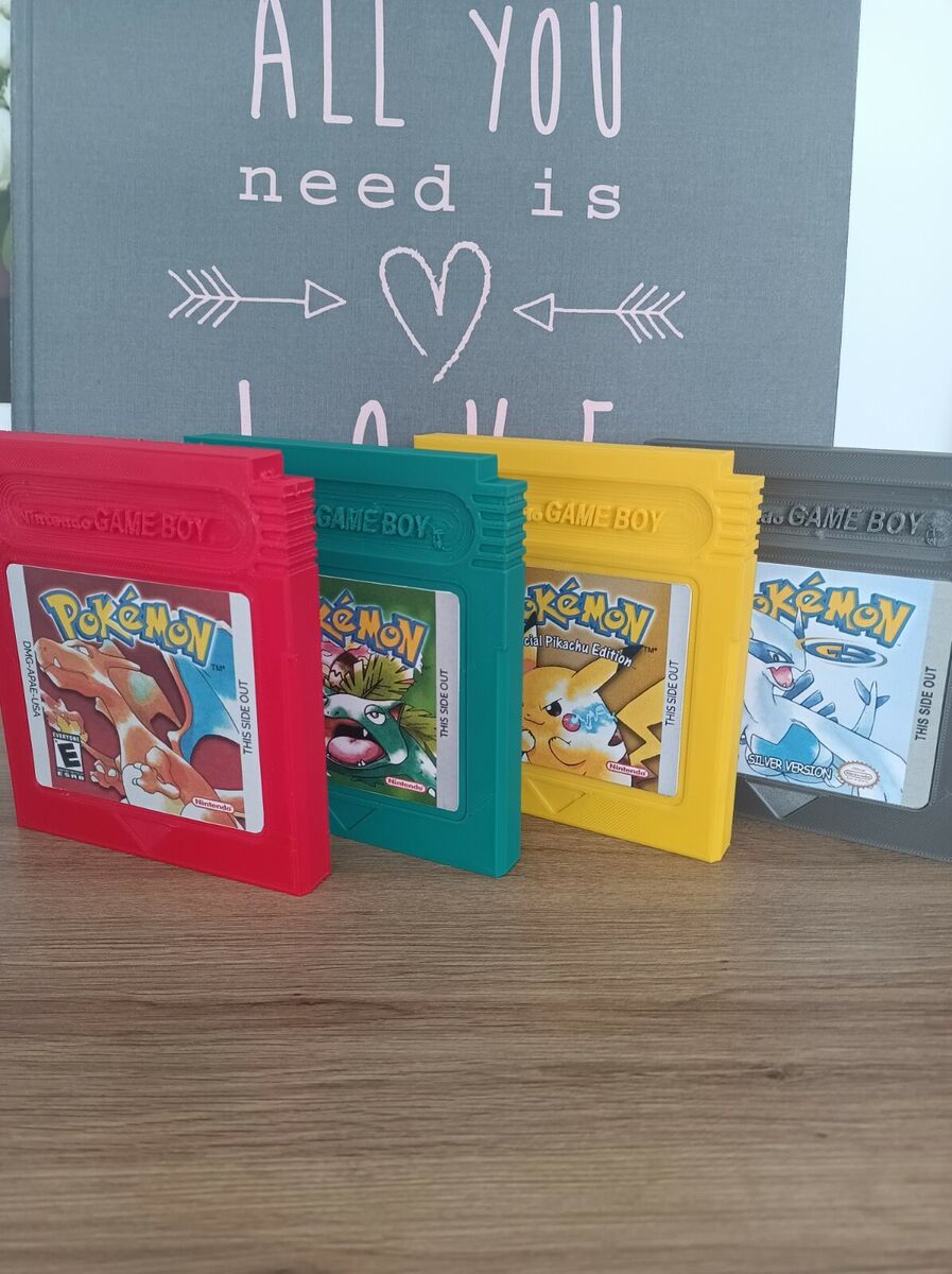 Giant Pokemon Red Gameboy Cartridge 3D Print