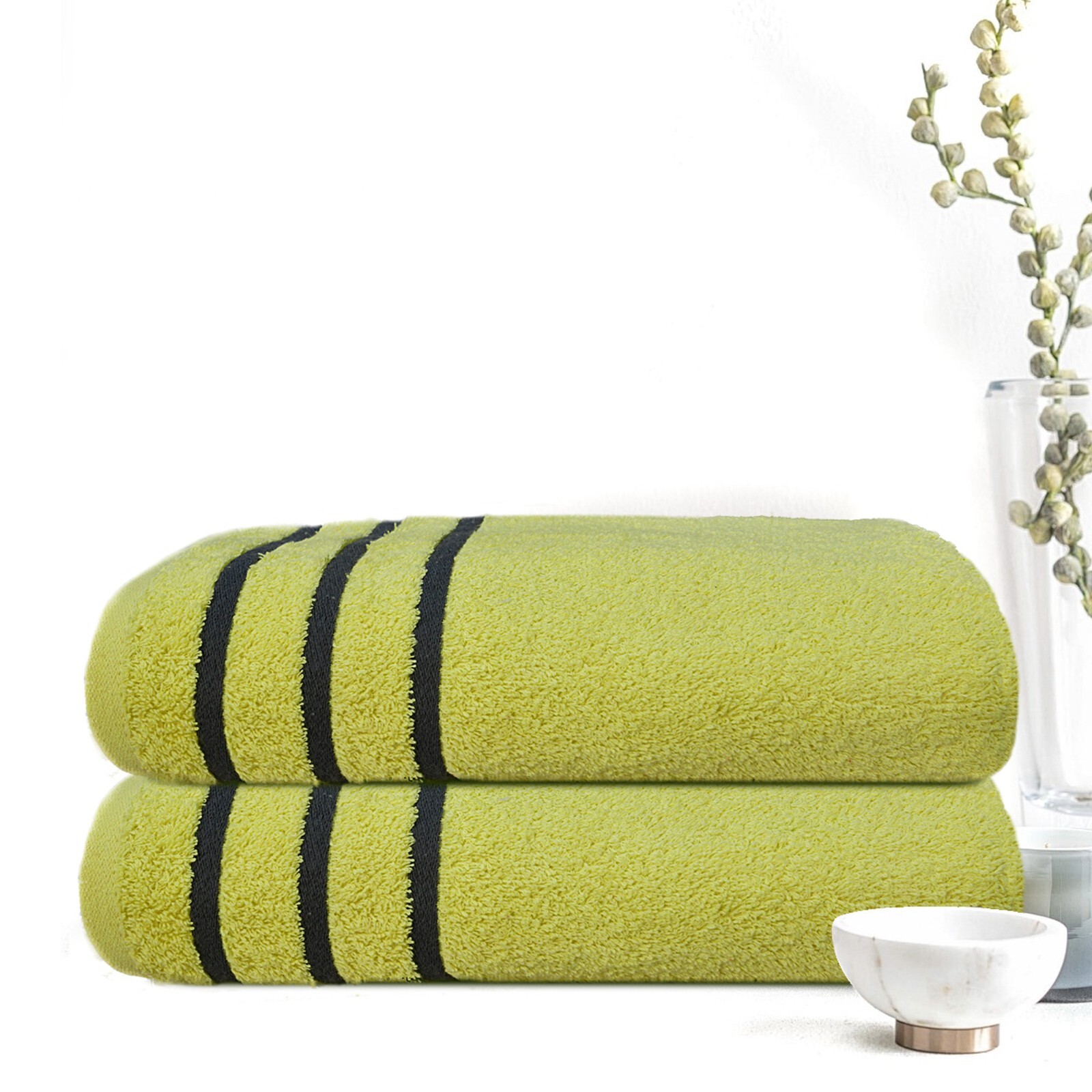 Bath Towels 100 Pure Cotton Large Size Soft Luxury Bathroom Towel Set