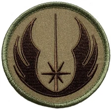 Jedi Order Embroidered Patch [3.0 inch - Iron on Sew on -B1]