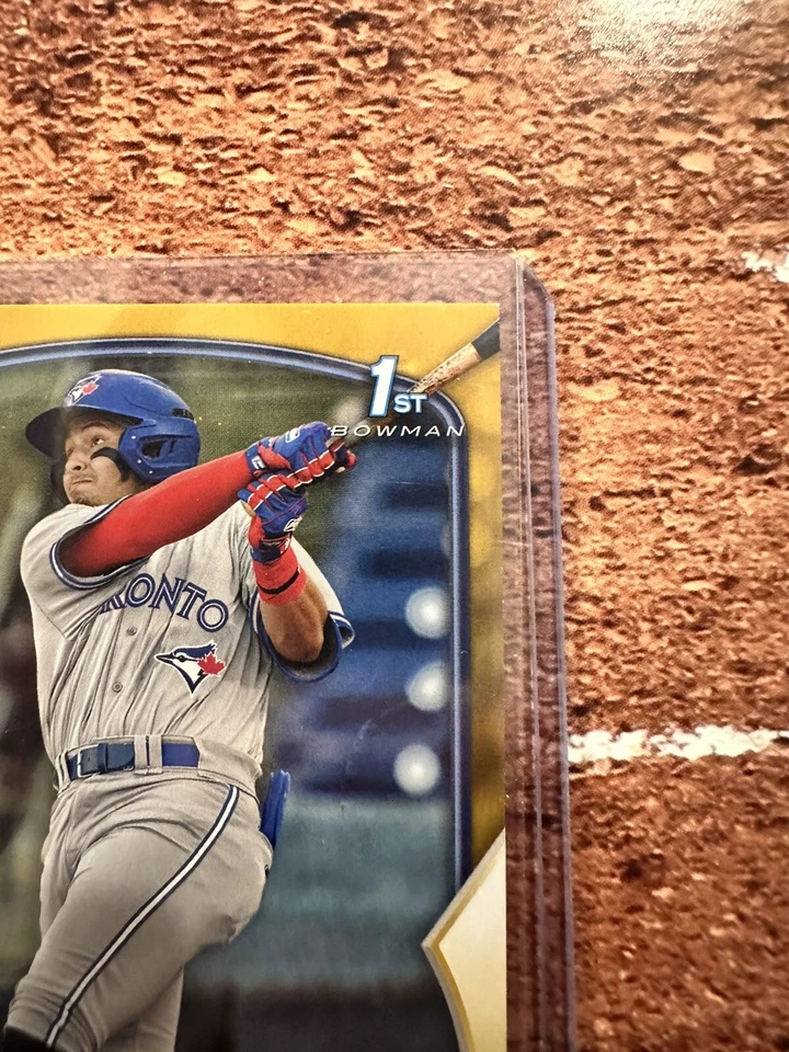 2023 Gabriel Martinez Gold 27/50 Bowman - Prospects #BP-45 - Image 3 of 4