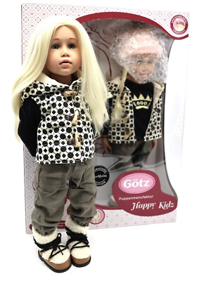 Götz Gotz Puppe Svenja in Stockholm Signature Edition 2021, 50cm Happy Kidz