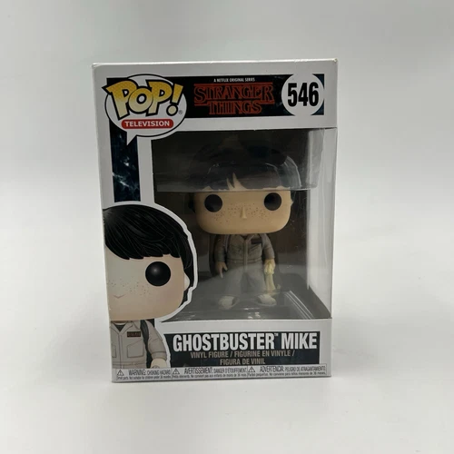 Funko Pop! Stranger Things Vinyl Figure - Ghostbuster Mike - #546 Collectible