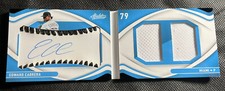 Edward Cabrera 2022 Absolute Rookie Baseball Material Booklet Signatures /99