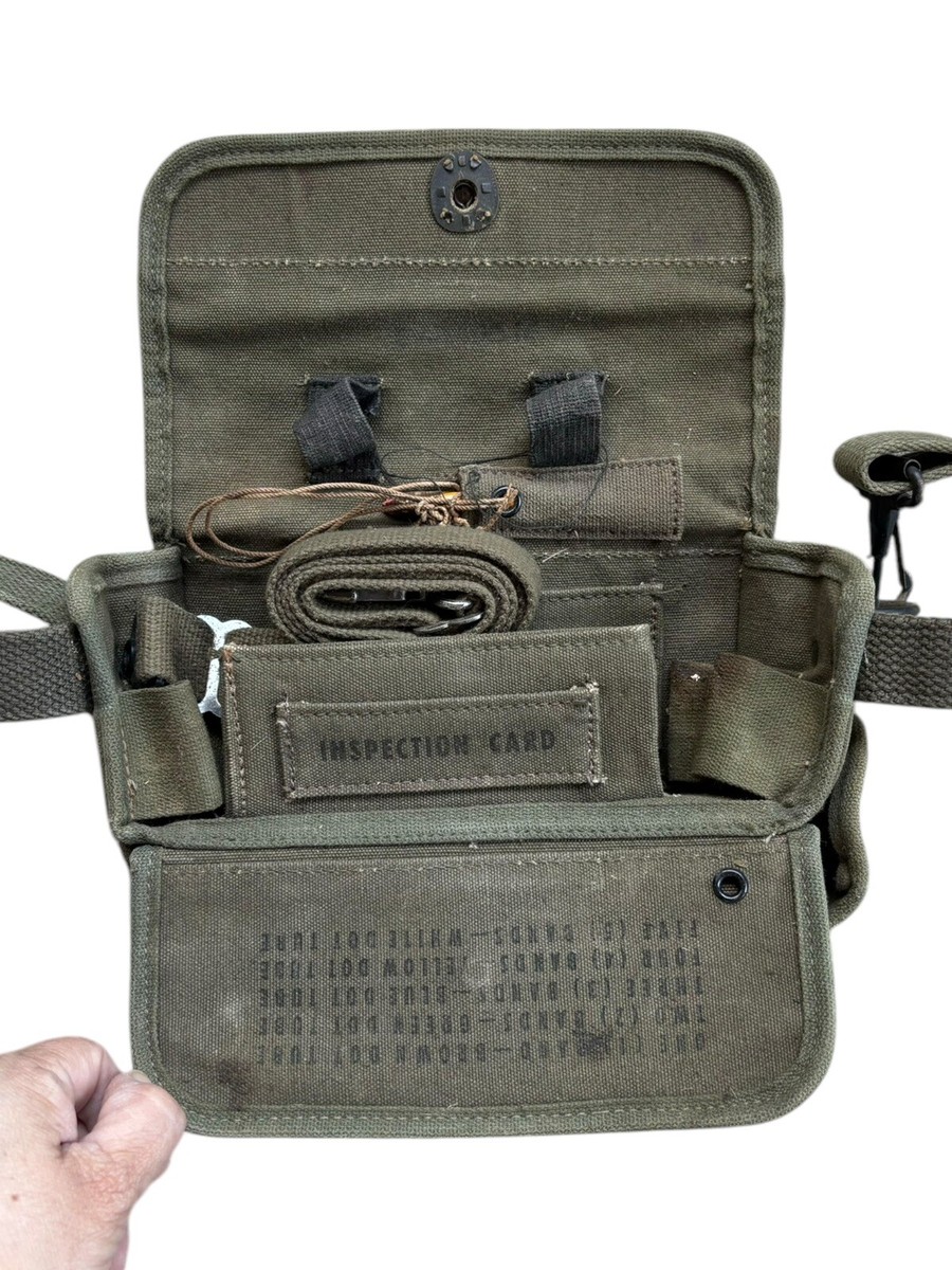Rare WW2 US Army Chemical Agent Detector Kit M9A2 Field Pack | eBay