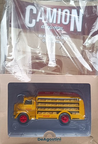 CAMION D'EPOCA DEAGOSTINI - BIANCHI MEDIOLANUM CIVIS Modellino Scala 1