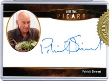 STAR TREK PICARD SEASON 1 PATRICK STEWART JEAN-LUC PICARD ARCHIVE BOX AUTOGRAPH