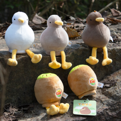 Hwakkadak Kiwi Bird Plush Keychain Keyring Bag Hooks | eBay