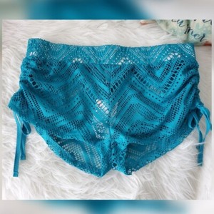 turquoise swim cover up