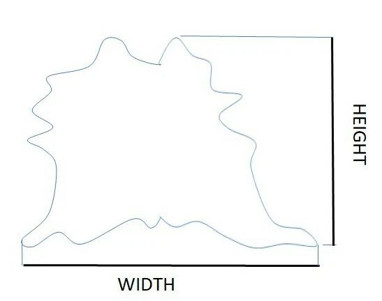 Cowhide Area Rug - Dark Brown - Rustic - 72" W x 87" - Perfect GRADUATIONGift ! - Image 3 of 4