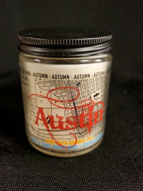 2 Bath & Body Works Austin Autumn Scented 1 Wick 7oz Candle Total 14oz