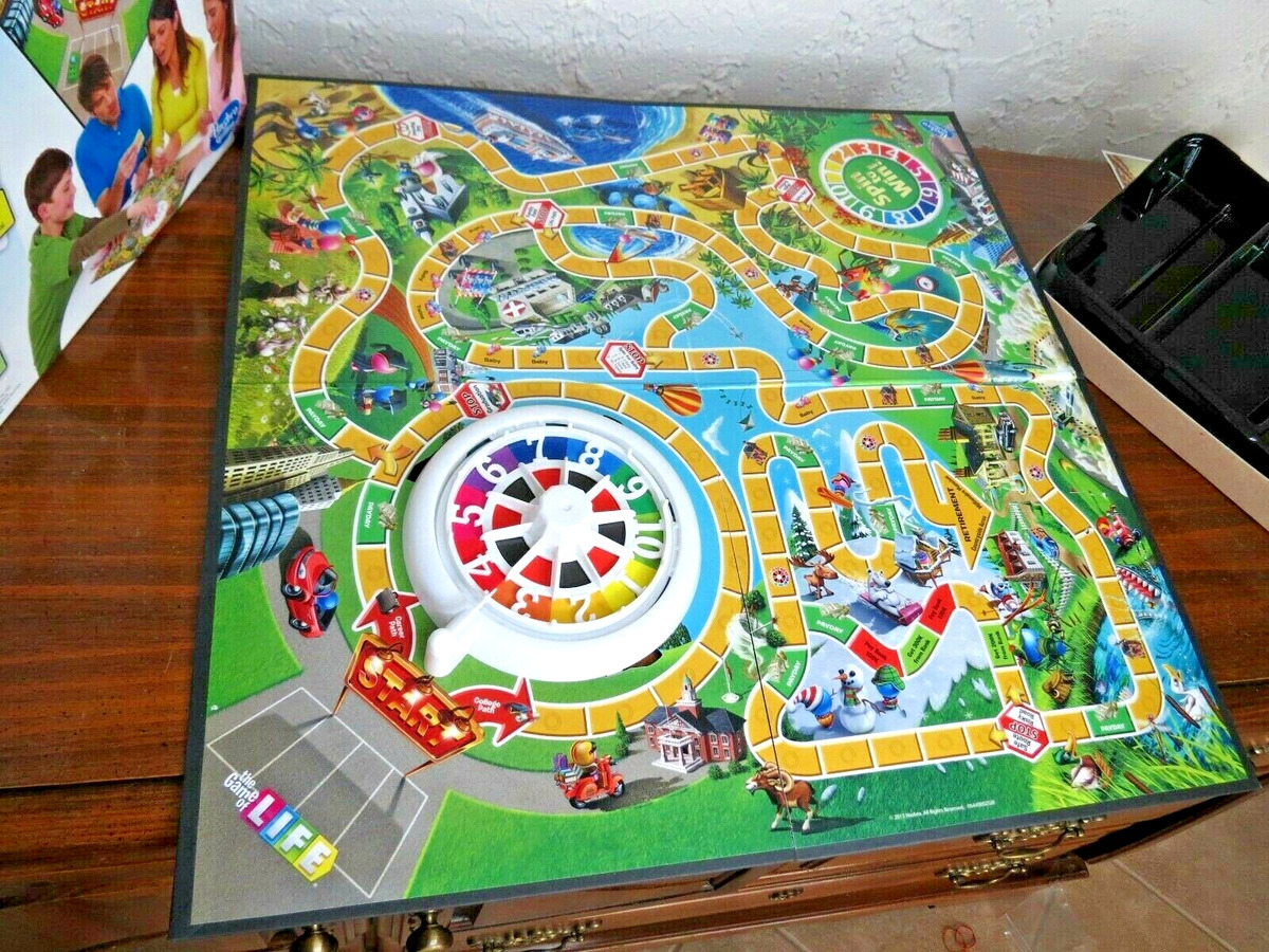  Hasbro Gaming The Game of Life Board Game, Family