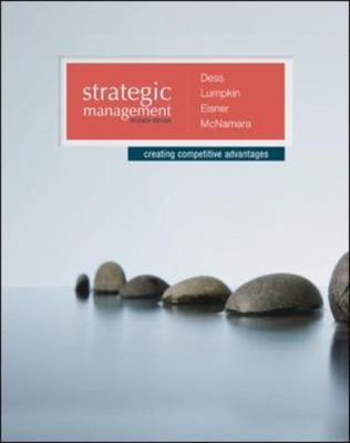 Alan Eisner Strategic Management : Creating Competitive Advantages by Alan Eisner ...