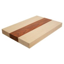 Hard Maple Padauk Guitar Body Blank 21x14x2 Tonewood Custom Luthier Build