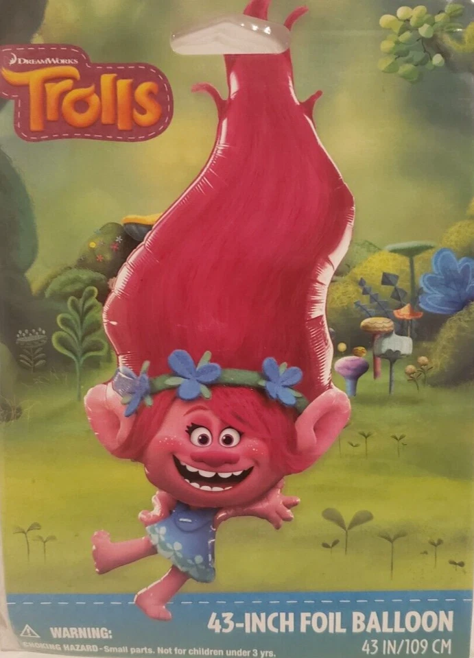 DreamWorks Trolls World Tour 31 piezas Kit de decoración de fiesta NUEVO Foto 4 de 4