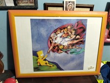Quadro pop art Bart Simpson simpsons