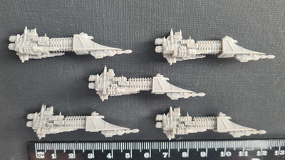 BFG - 5x Lanzenfregatte - kompatibel mit Battlefleet Gothic