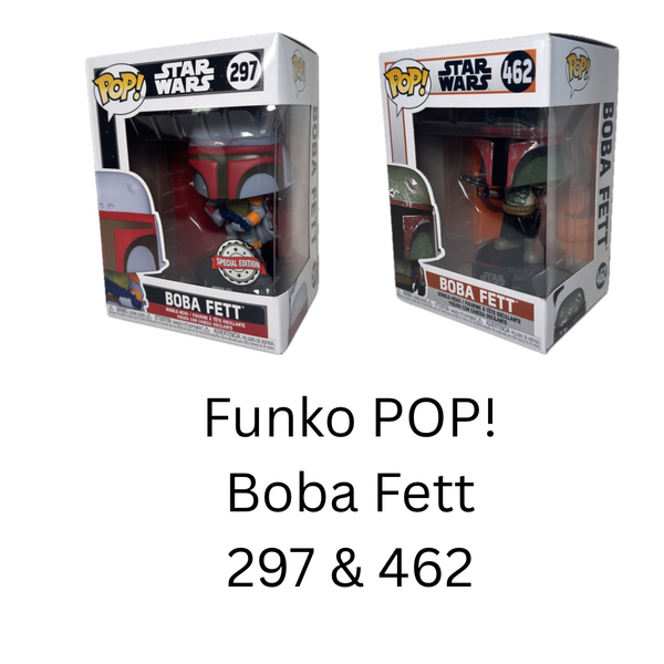 Funko Pop Star Wars 297 & 462 | Boba Fett | Neu-image