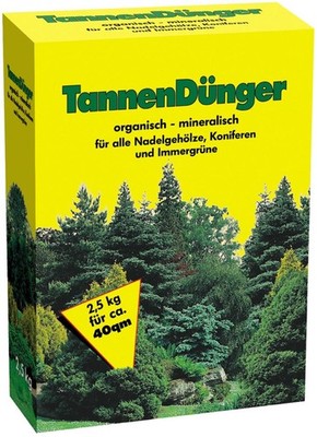 GPI Tannendünger 2,5kg Nadelholzdünger Koniferendünger Heckendünger Tanne