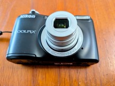 Nikon COOLPIX L31 16.1MP Digital Camera - Black Tested/Working  with hand strap.