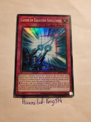 Yu Gi Oh! Kanone in Simultangleichung Op27-Fr012 Super Rare