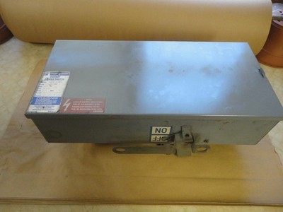 WESTINGHOUSE ITAP #366 Bus Switch 30 amp Fused 600 volt  3 phase 3 wire