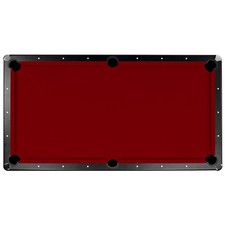 Championship Saturn II Billiards Cloth Pool Table Felt , 8-Feet, Burgundy