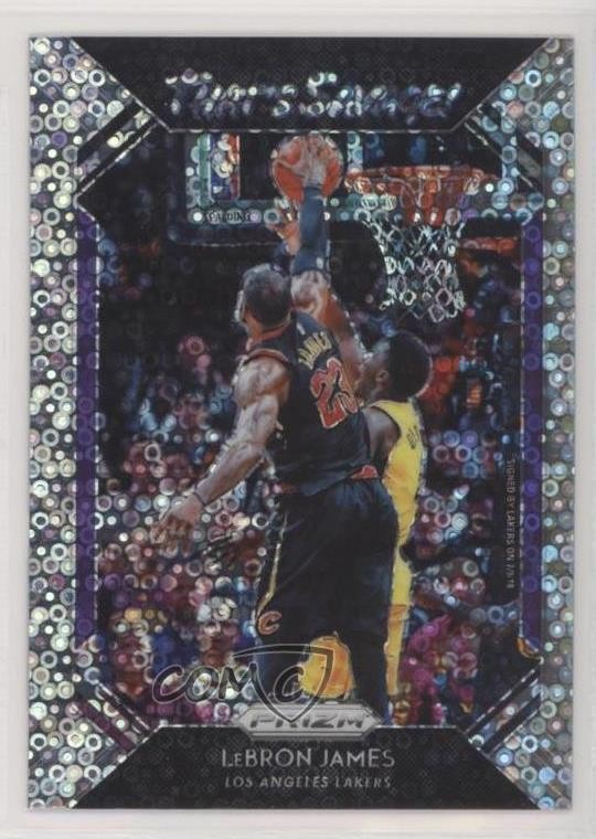 2018-19 Panini Prizm That's Savage! Fast Break Prizm LeBron James #2 he4