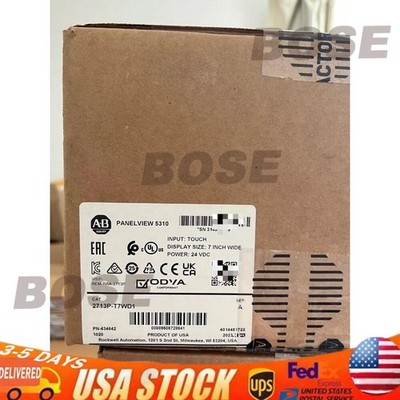 2713P-T7WD1 PanelView 5310 7'' Wide Graphic Terminal Color LCD Screen US Free Tax