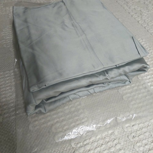 NWOT! Quince Organic Bamboo Eucalyptus Fitted Sheet & 2 Pillowcases! King (7110) - Picture 5 of 9