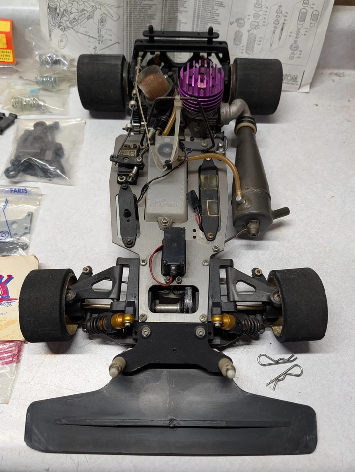 Vintage Serpent Sprint TQ On Road RC Car 1/8 6010 - Image 2 of 4