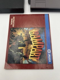 Rampart (Jaleco, 1992) NES Game w/ Box & Manual ~ Tested & Working