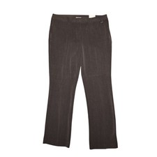 ANNE KLEIN NEW 89 The Executive Boot Leg Gray Dress Pants Size 10