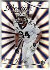 2023 Panini Prestige Xtra Points Sunburst Football Card #207 Cameron Jordan