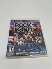Rock Band 3 (Sony PlayStation 2010) PS3 Complete And Tested! Good Disc!