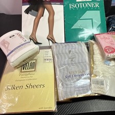 Lot of 24 Vintage Pantyhose Multi Brand, Color, Sizes