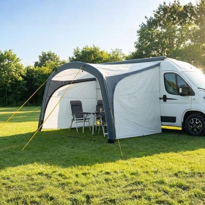Luftvorzelt Sonnensegel Luftvordach Ventura Air 450 Freizeitschmiede  Camping