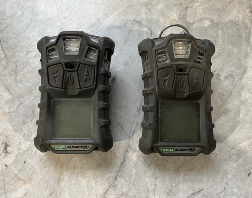 MSA ALTAIR 4X Mining Multigas Detector - Lot of 2 - Untested