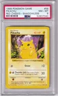 1999 Pokemon Game Pikachu #58 Red Cheeks-Shadowless PSA 8